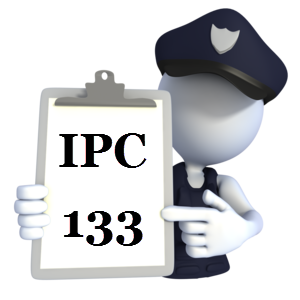 Indian Penal Code IPC-133