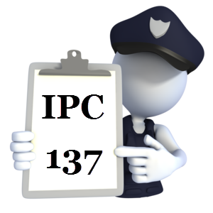 Indian Penal Code IPC-137