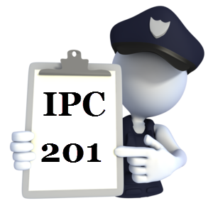 Indian Penal Code IPC-201
