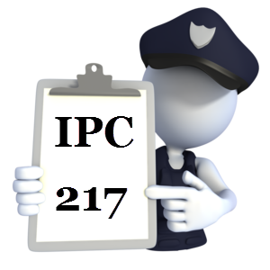 IPC 217 Indian Penal Code IPC-217