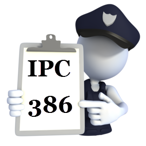 Indian Penal Code IPC-386